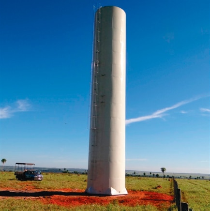 Caixa D'água tipo Tubular Alta