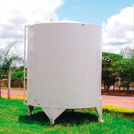 Caixa D'água tipo Tubular Apoiada